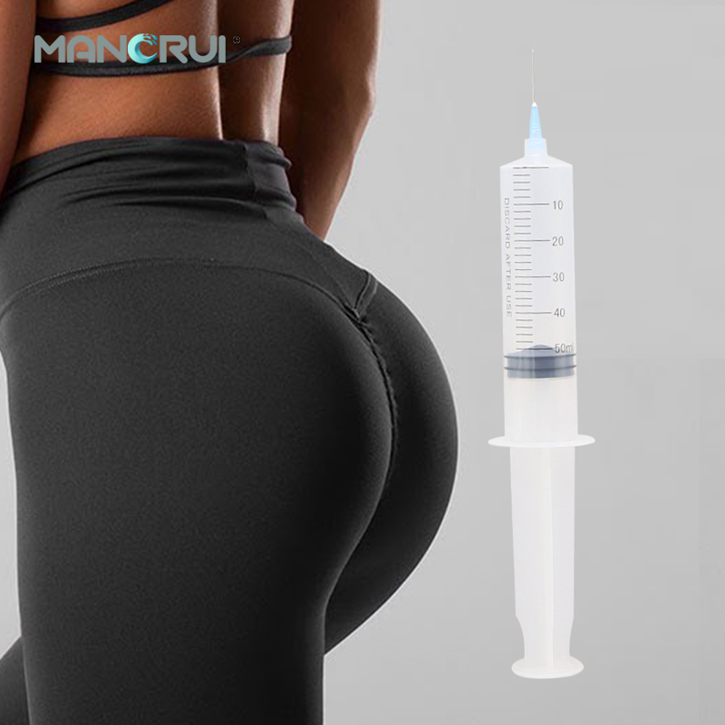Big butt injection 50cc ha filler acido hialuron inyect professional Big ass injection body filler acide hyaluronique fesses 50ml buttock butt injection fillers（Certified by CE and FDA.）