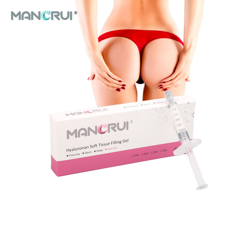 Crosslinked Hyaluronic Acid Filler Subskin 5ml Cheek enhancer, Chin Filler, Breast enlargement（Certified by CE and FDA.）