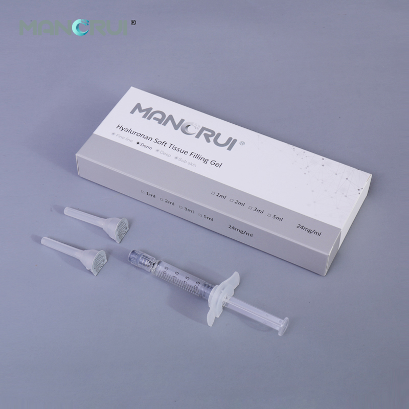 Derm 2ml Lip Filler, Normal lip plumping effect., for Marionette Line, Glabella lines (frown lines) , Mid-depth smile lines