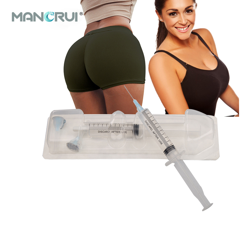 Manorui product ha filler cross linked inject 10ml hyaluronic acid injections for enlarger buttock breast enlargement gel（Certified by CE and FDA.）